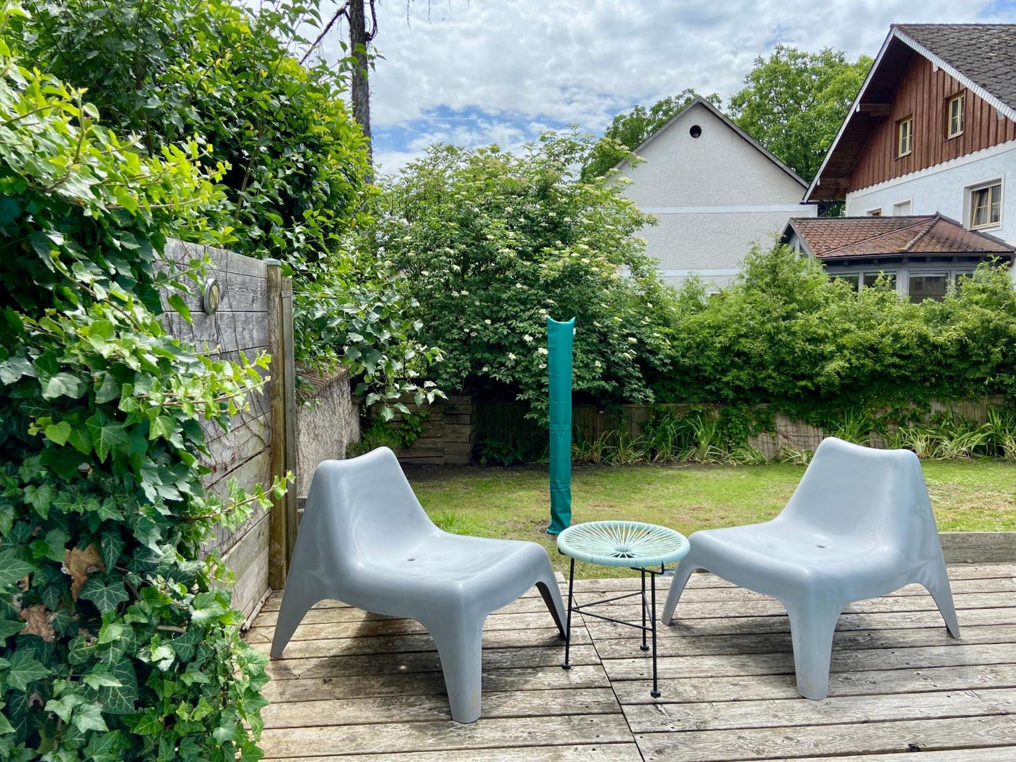 Baeckerhaus - Wohnung Mit Pool Und Garten Gmunden Buitenkant foto